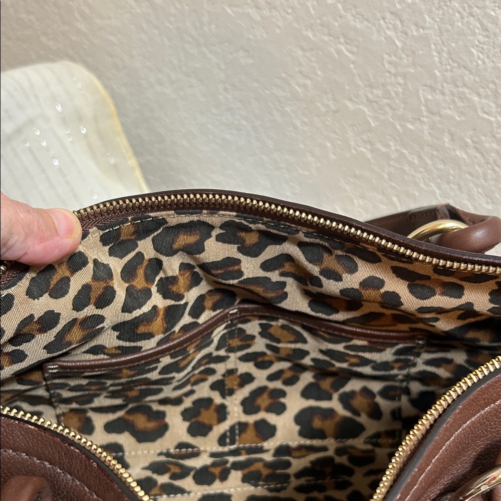 Kate Spade Brown Leather Satchel - Picture 12 of 13